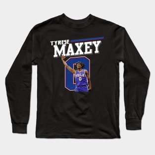 Tyrese Maxey Long Sleeve T-Shirt